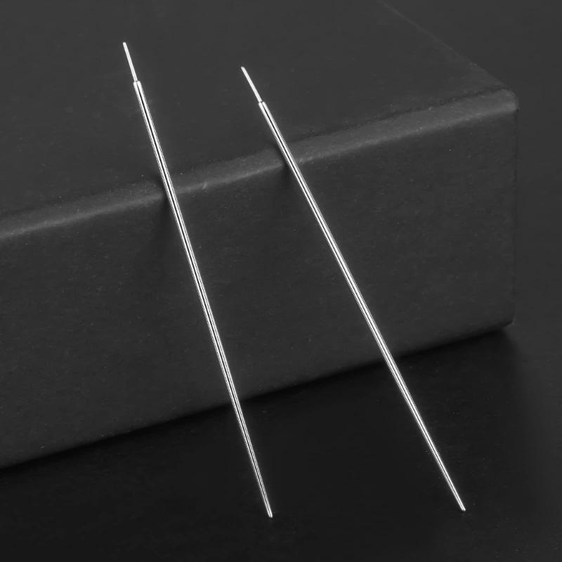 Grasper And Curved Piercing Guide Needle Set For Easy Accurate Body Piercing On Sensitive Skin