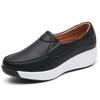 Fashion Women Flats Comfortable Loafers Shoes Woman Breathable Leather Sneakers Women Fashion Black Soft Casual Shoes Female2025