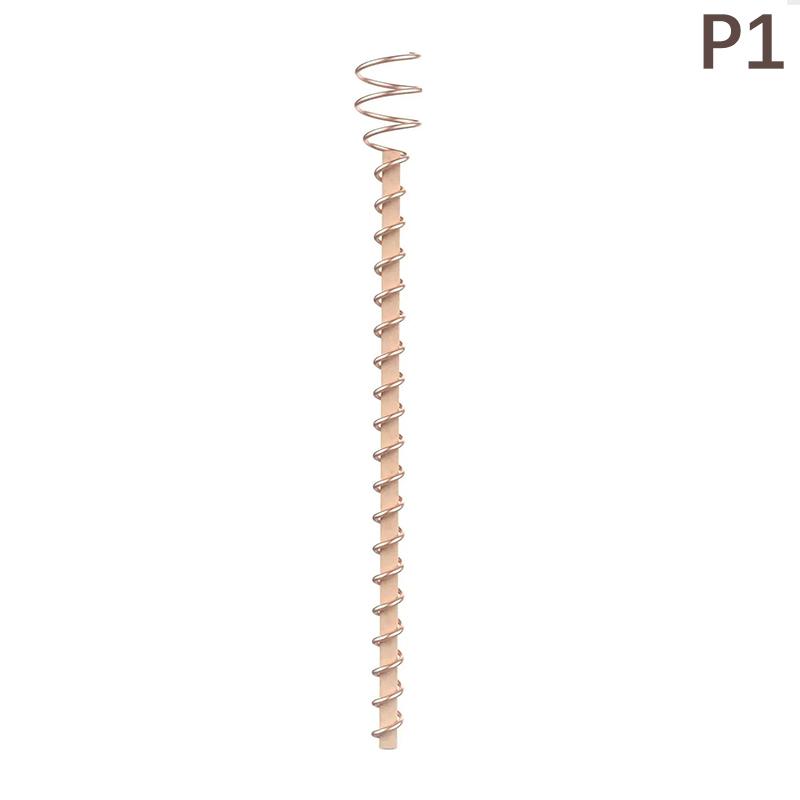 

1/4-Pack Electroculture Copper Gardening Antenna - Pure Copper Wire, Copper Garden Stakes For Growing Plants (12 Inch)