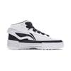 New LiNing Mileage Anti Slip Wear Resistant Mid Top Skateboard Shoes Women's White Black AGCT284-1