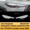 For TOYOTA Corolla Cross 2026 Panel Dashboard Navigation Automotive Interior Protective Film TPU Anti-Scratch Accessories