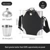 UO_SO Stainless Steel Portable Hip Flask