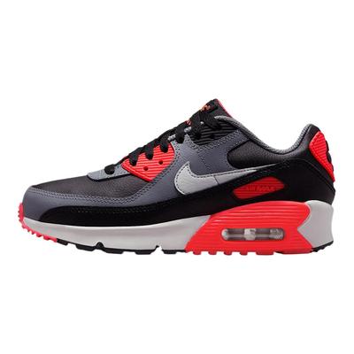 Air Max 90 GS Infrared Παιδικά Αθλητικά Παπούτσια Μαύρο Cool-Γκρι Φωτεινό-Κόκκινο HF6358-005