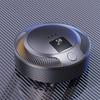 Rauchentferner Auto Luftreiniger mit Digitalanzeige, Negativ-Ionen Ozon Generator für Geruch Auto Beseitiger Beseitigung & , 2000mAh