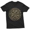 Vegvisir Viking Compass Norse Symbol Protection Nordic Vikings T-Shirt