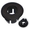 Black Door Lock Pin Trim Left Door Lock Button Trim Trim Accessory OEM 51416975325 Replacement Installation Wear-Resistant