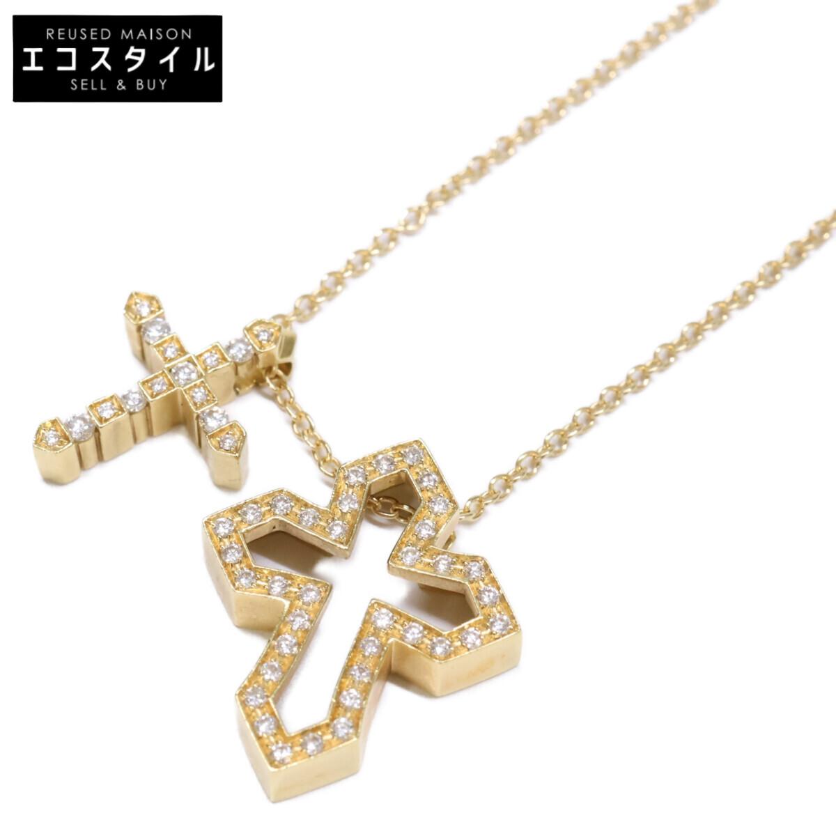 

Damiani 20089077 Small Belle Epoque Crown Diamond Necklace Yellow GoldUsed