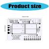 Electrocardiogram Assessment Tool 7 Step Ruler Card For Hospitals Clinics Healthcare Professional And Medicals Students