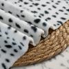 50cm Imitation Leopard Print Pattern Plush Animal Synthetic Fur Fabric for Clothing Background Cloth Carpet Cushion DIY Fabric