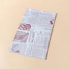 Amerikanischer Stil Zeitungsdruck Ölbeständiges Lebensmittelverpackungs- & Delikatessenpapier, 500 Blatt