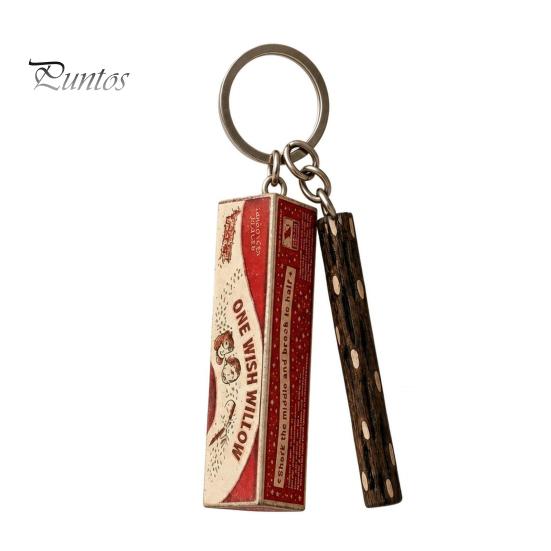 Token Norocos Cheie cu Ramură de Salcie pentru o Dorință, Baghetă de Dorințe Accesoriu Magic Magic pentru Adulți, Cadou Distractiv pentru Fanii Petrecerilor și ai Filmelor Horror Bun