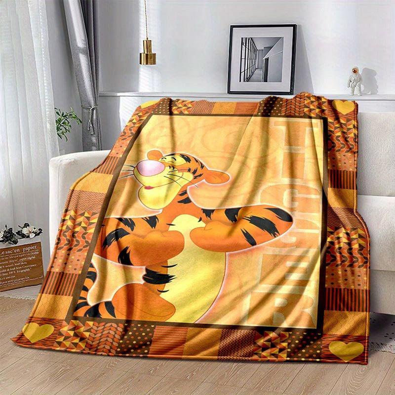 Minnie Blanket  Ultra-Soft, Warm, Cozy Throw for Living Room, Sofa, Four Seasons Travel Accessory  Cute Cartoon Character Home Decoration