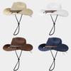 Style Straw Hat For Women Sun Protection Wide Brim Summer Beach Fashion Accessory