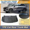 Car Rear Trunk Mats For For MG RX9 Accessories MGS9 PHEV Roewe RX9 TPE Carpet Storage Pad Waterproof Cargo Tray Cushions Mats