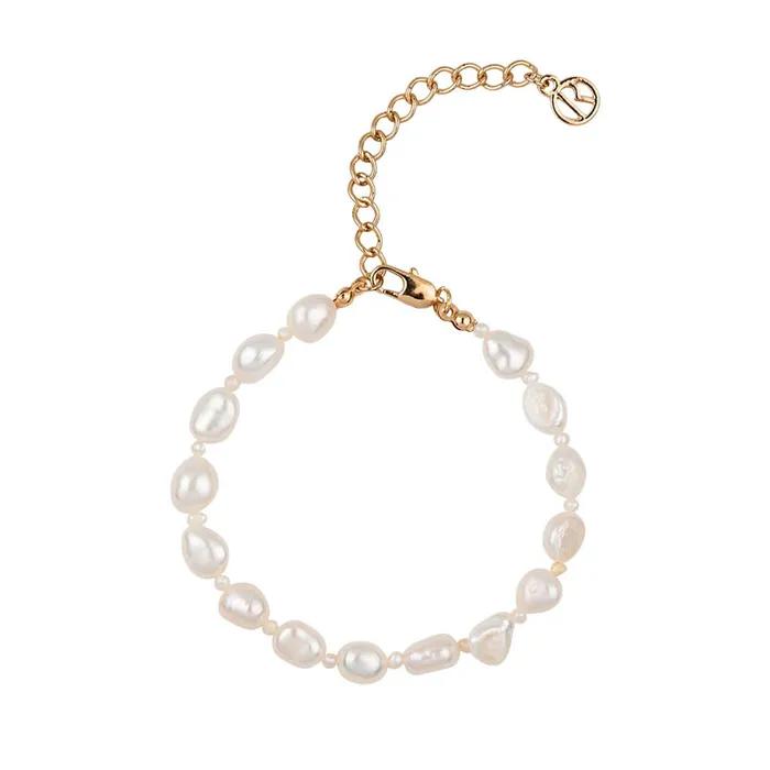 Wave Deux Freshwater Pearl Bracelet