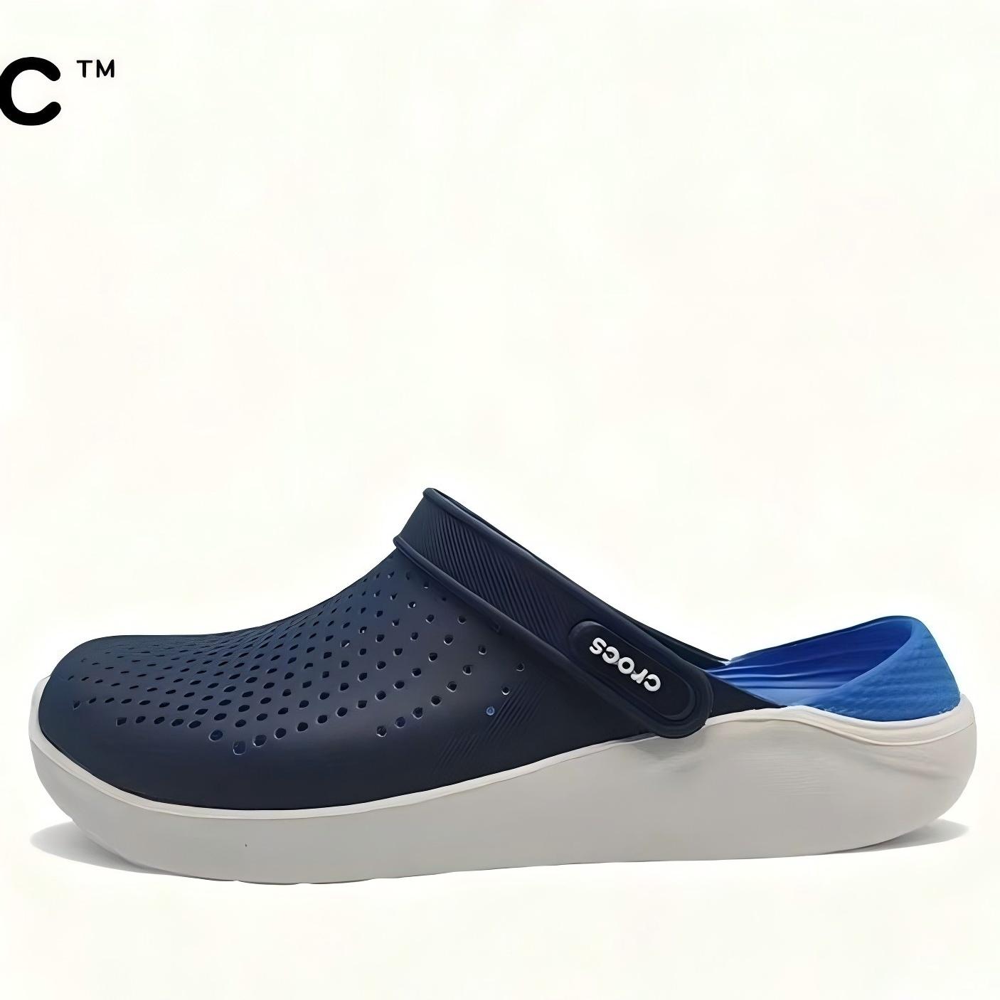 Детские классические шлепанцы Crocs Унисекс 36-37(M4W6) синий