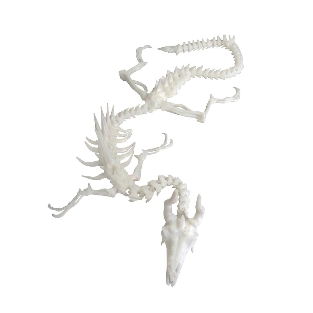 3d Printed Joint Dragon, Dragon Pendant Figurine, Gothic Cosplay Dragon Decoration