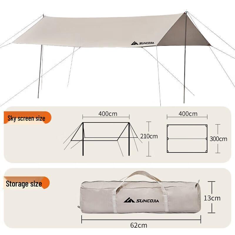 Suncojia SKJ-417 Outdoor Camping Tarp