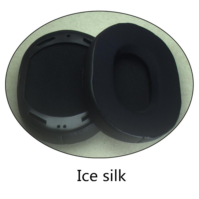 Sheepskin Replacement Earpads Memory Foam Ear Pads Cushion For SONY MDR-1A 1R 1ADAC 1ABT MK2 1RBT Headphones Black Accessories