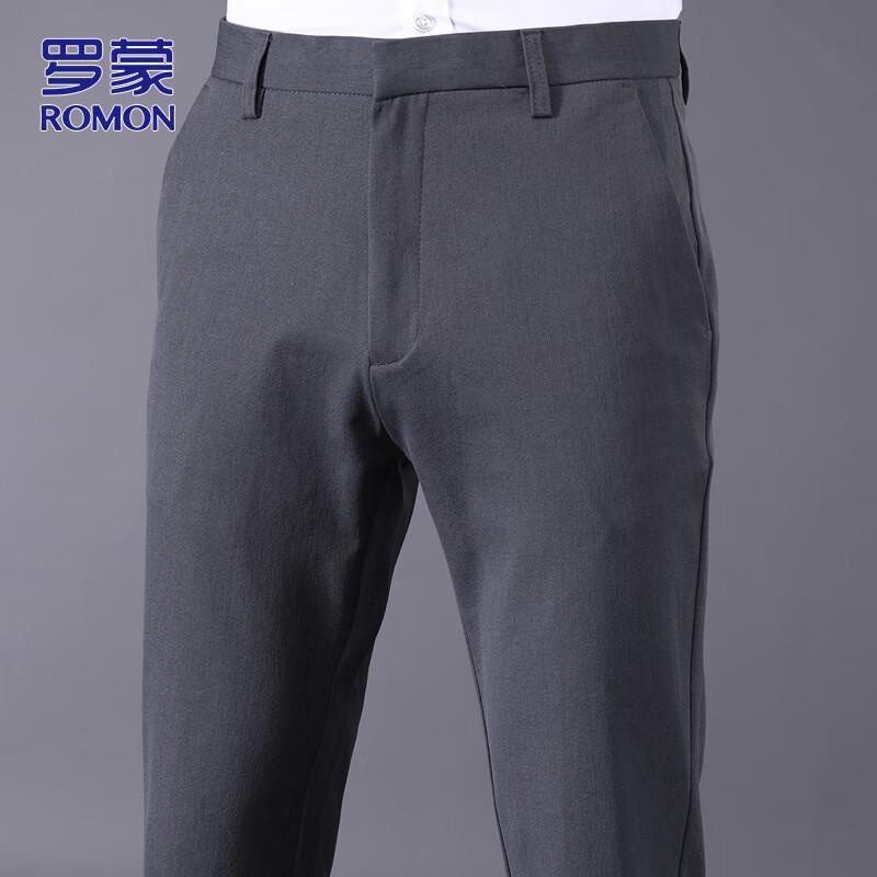 

ROMON Men s Autumn/Winter Business Casual Trousers 33