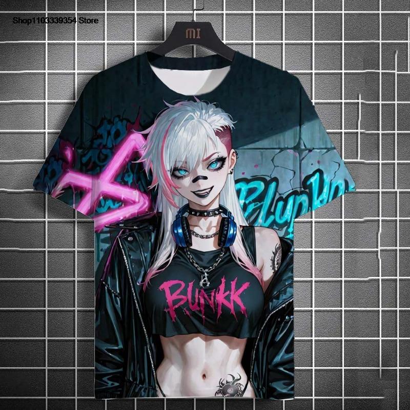 3D Skull Print Flame Skull Graphic Men's T Shirt Fashion Crew Neck Short Sleeve