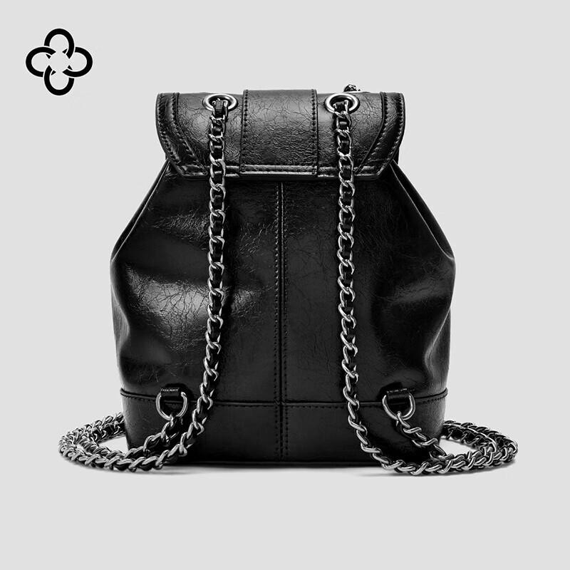 CASSILE Women's Light Luxury Convertible Chain Backpack