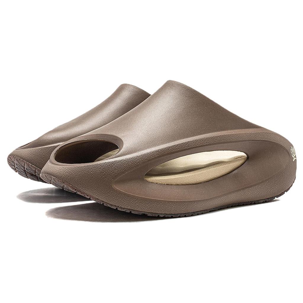 Li Ning Yun You Slay Slide Slippers Unisex Reindeer Brown AZSU005-4