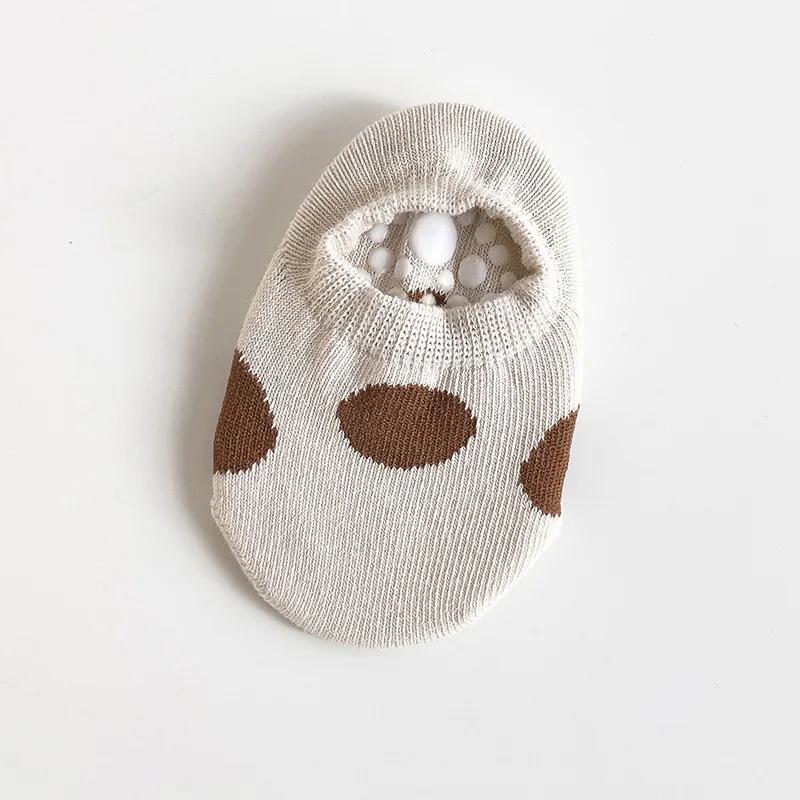 0-5Yrs Baby Floor Socks Cute Cartoon Short Cotton Bear Socks Toddler Anti Slip Kawaii Unisex Sok Kids Accessories for Girls Boys