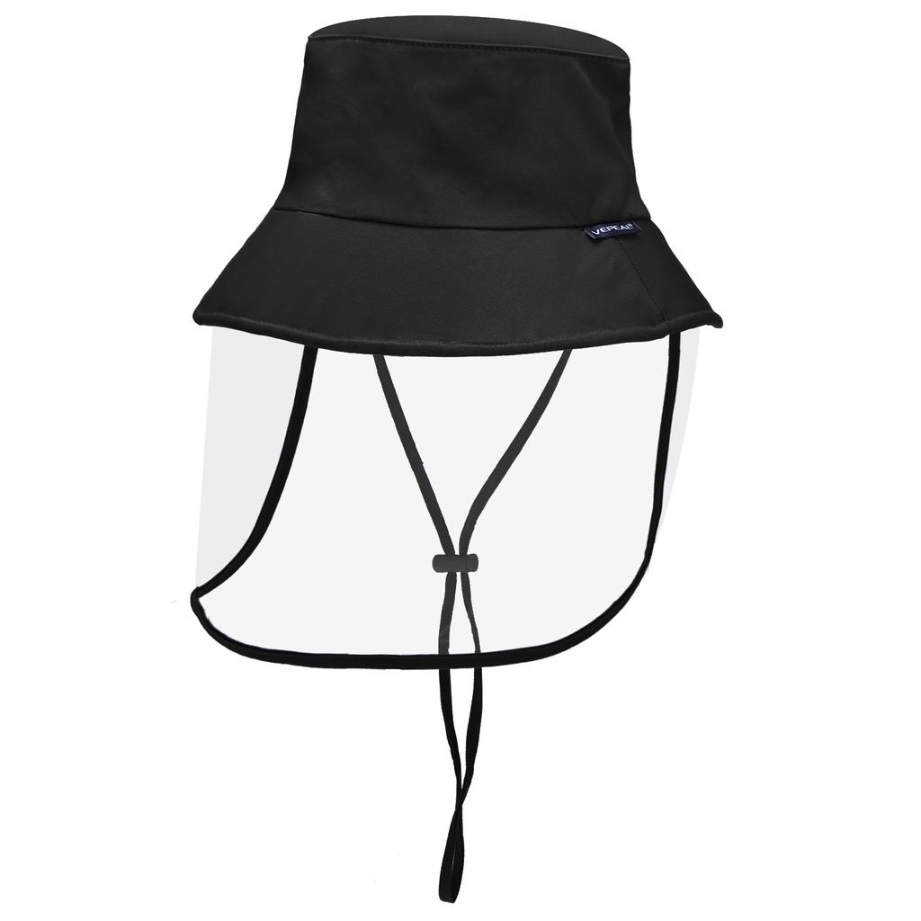 Buy Protective Hat with Removable Transparent Face Shield Men Women