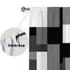 Room Darkening Geometric Blockout Curtains Polyester Drapes Living Home Decor Curtain Set Of 2 Modern Made With Rod Pocket Washable Ready