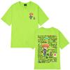 Ed Sheeran European Tour 2025 Graffiti Pattern Print T Shirt Men Women Cotton Casual Short Sleeve T-shirt Fashion Loose T-shirts