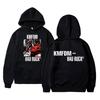 Felpa con cappuccio Rock Band Kmfdm Hau Ruck Uomo Donna Abbigliamento Vintage Gotico Punk Felpa Moda Uomo Casual Oversize Streetwear