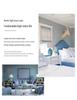 Nordic Blackout Jacquard Bamboo Cotton Curtains for Living Room, Bedroom, or Balcony