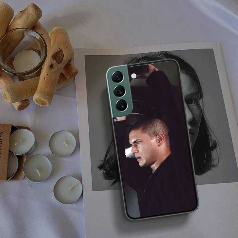 Prison Break TV Series Phone Case For Samsung Galaxy S22 S25 Ultra S21 S10 Plus S26 Edge S20 S23 S24 FE Cover Silicone Soft
