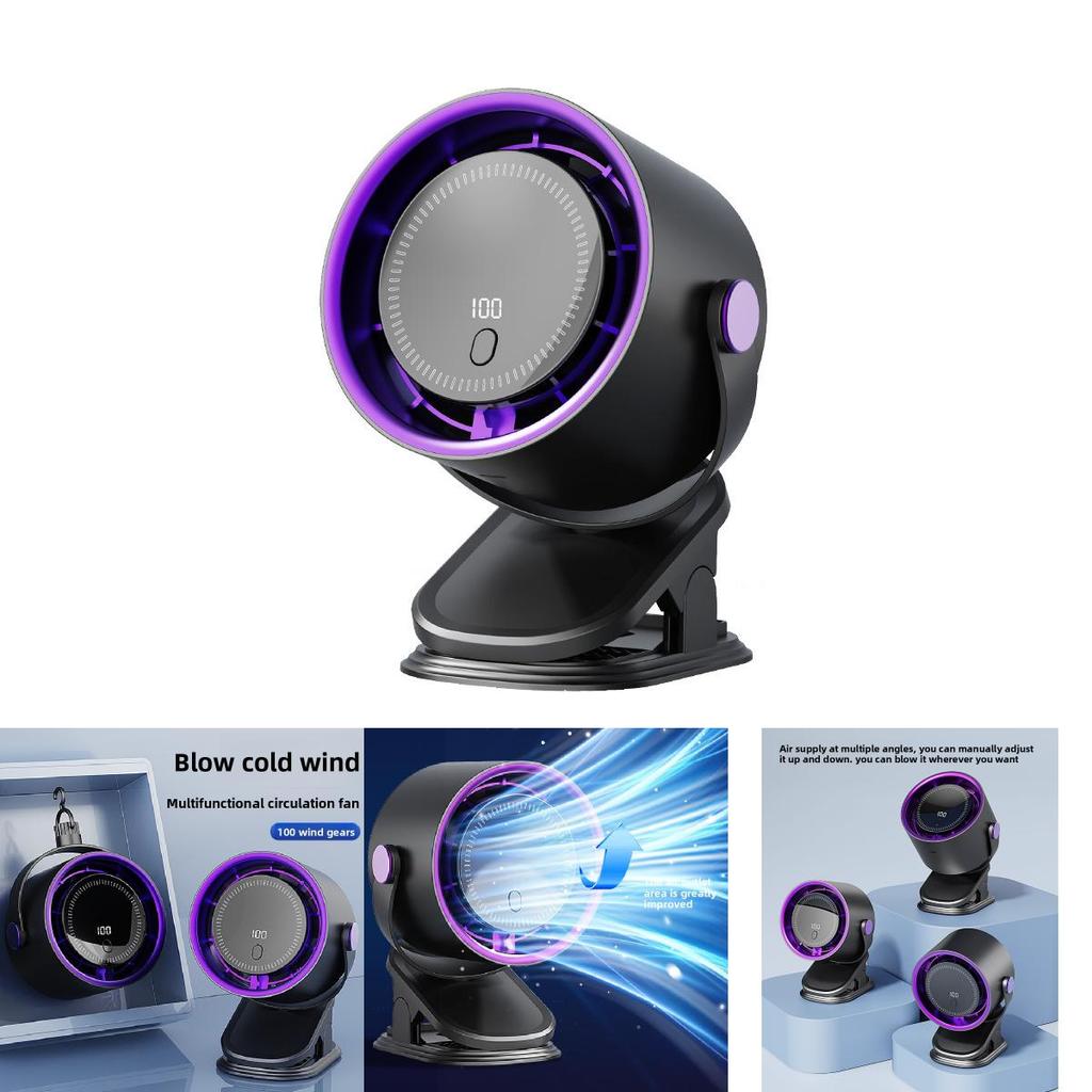 Usb Portable Turbo Blade Fan Settings For Home Office Comfort