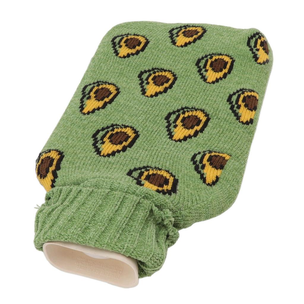 2000ML Hot Water Bottle Hot Water Bag with Soft Knitted Cover for Neck Shoulder Warm for Winter