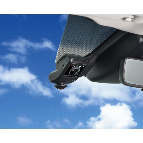 Comtech Car Drive Recorder Equipped with 360 Degree Omnidirectional + Rear Camera HDR360GW 3.4 Million Pixels Noise Compatible Night Image Correction