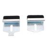 1 Pair Door Window Guide Stabilizers High Strength Metal Door Window Felt Stabilizer Bracket