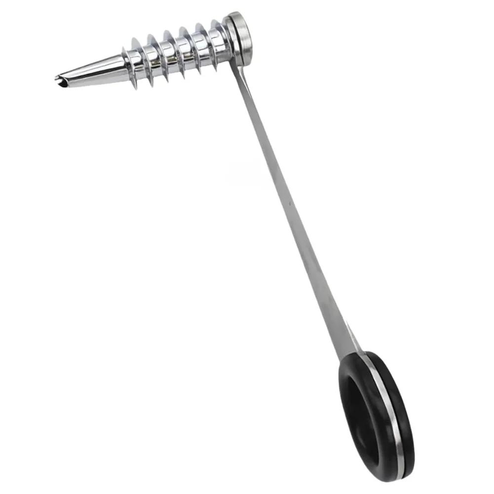 2 PCS Kitchen Spiral Slicer*2 10.8*4.3cm Stainless Steel Spiral Slicer Vegetable Cutter Manual Heat Resistant Kitchenware Tools