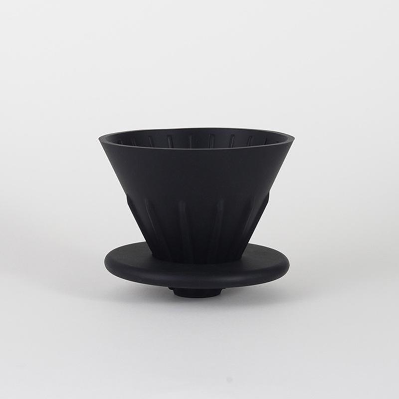 Tragbarer Outdoor-Kaffee-Drip-Filterbecher aus lebensmittelechtem Silikon