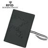 RFID Card Holders Genuine Leather Travel Covers for Passports Map Card Holder Bussiness