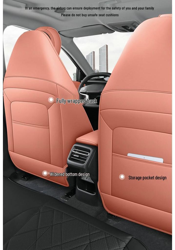 New Qiyuan A05 Leather Car Seat Cushion - Four Seasons Comfort