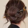 New Chinese Style Acetate Hair Forks Modern Hanfu Style Fan-Shaped Hair Pin  Hair Pin for Buns