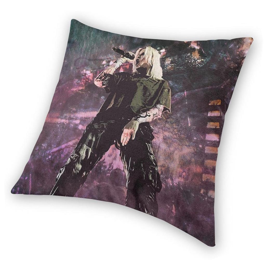 Emily Armstrong Dead Sara Square Pillowcase Polyester Linen Velvet Printed Zip Decorative Sofa Cushion Cover