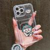 Card Slot Holder Silicone Wallet Pocket Case For Xiaomi Redmi Note 12 13 Reno 12F 13F 14F Samsung S23 S24 S25 Infinix Note 30 Cover Clear Phone Bumper