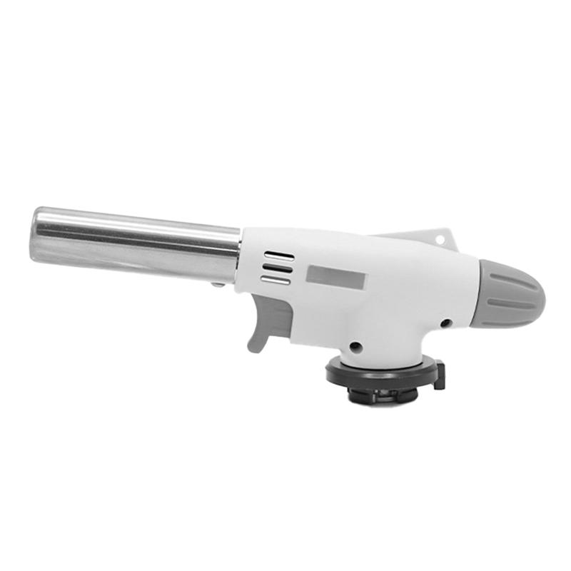 M-Modern-Outdoor Barbecue Automatic Igniter Multi-Function Flamethrower (Fuel Not Included) (White,NONE)