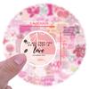 110 Pink Bible Pink Inspirational Classical Chinese Graffiti Stickers Scooter Laptop Stickers