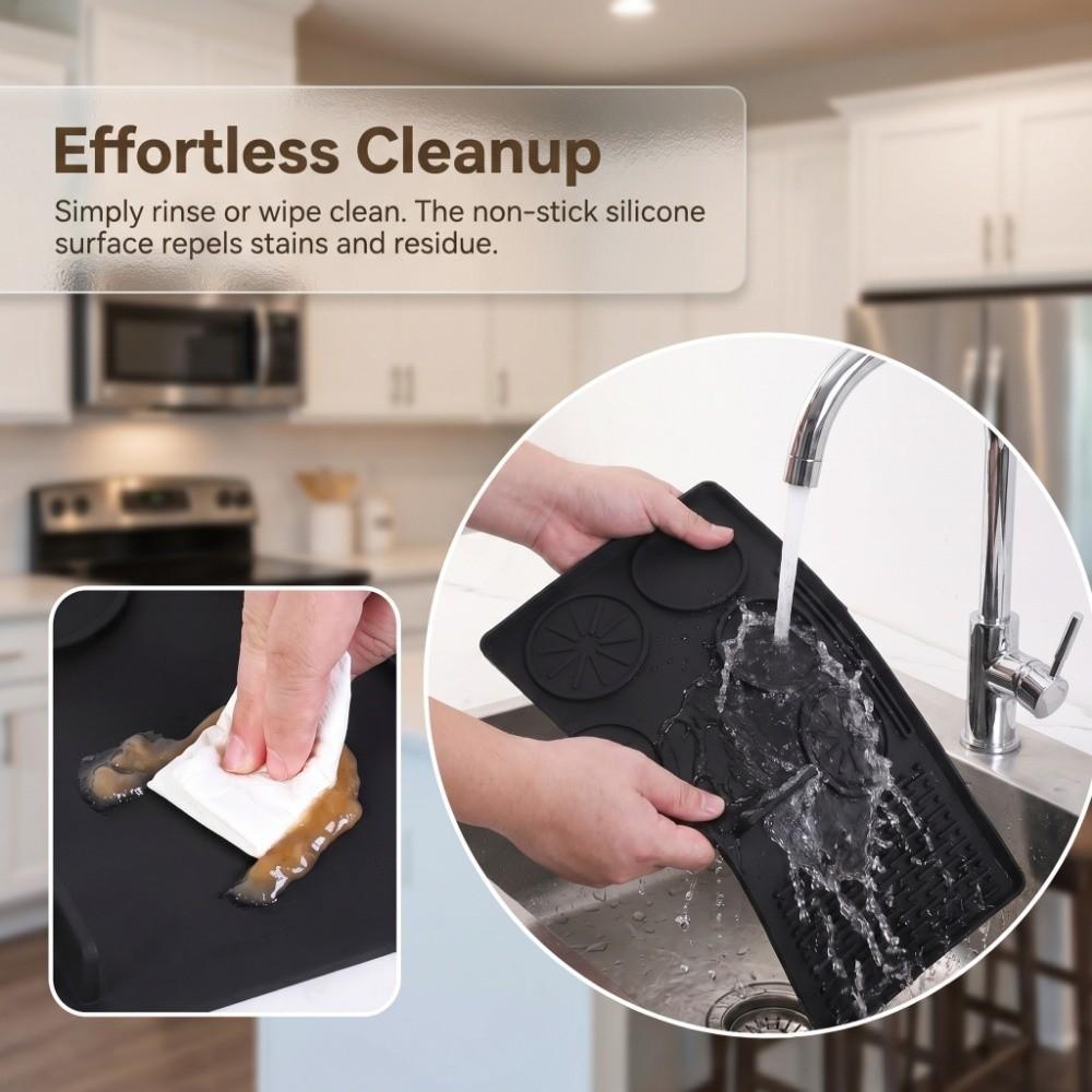 Waterproof Coffee Tamper Mat Silicone Tamping Cushion Coffeeware Espresso Tamping Mat  Cafe Use