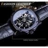 T-winner Herrenmode Casual Hohl Mechanisches Uhrwerk Wasserdichte Automatische Mechanische Uhr