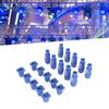 10 Sets 3 Pin Power Connector Professional Stage Light Power Cable Plug for LED Large Screen Speaker